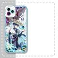 Cellphone Case For iPhone 6 6S 7 8 Plus XR X XS Max 14 15 PRO MAX PLUS SE 2 3 Phone Casing Soft Popular Angel Eyes Genshin Impact Game Wanderer Scaramouche TPU Shockproof Anti-falling Clear Back Cover Camera Protective. 