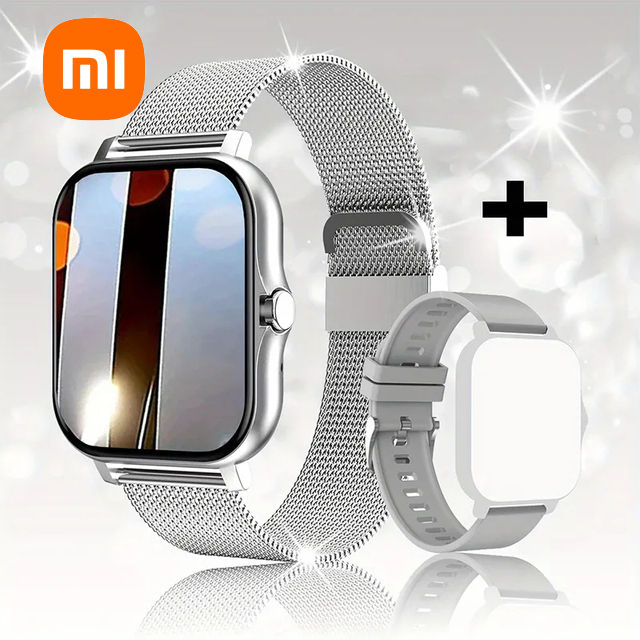 XIAOMI Smart Watch For Men Women Gift 1.69' Full Touch Screen Sports Fitness Watches Bluetooth Calls Digital Smartwatch Watch