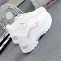 Sneakers women's ins tide 2024 spring new versatile korean version of daddy shoes student thick-soled casual little white shoes. 