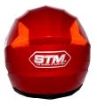 STM-603 Bike Helmet for Men and Women-Glossy Red.