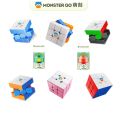 【Nice Day Toy Findings Store】(NEW)GAN 356 3X3 Monster Go Series Magic Cube Magnetic Cube Speed Cubes Mini Puzzle Educational Toys Adults.