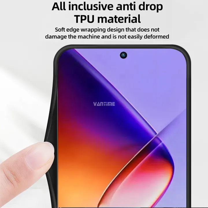 Vantime%20for%20Infinix%20Note%2040%20Pro%204G%2040%20Pro+%20Plus%205G%20Case%20Modern%20PU%20Leather%20Matte%20Hard%20Back%20Case%20Compatible%20with%20Magnetic%20Holder%20-%20Image%205