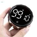 Digital Timer Volume Adjustable Timer Suction Mute Stopwatch 2 Modes. 