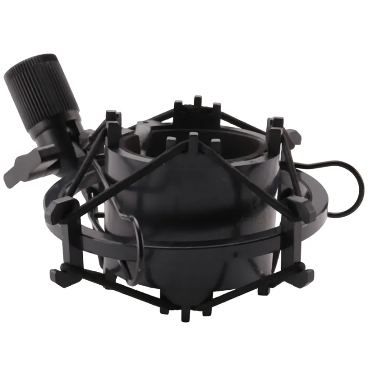 Load%20Mic%20Microphone%20Shock%20Mount%20Clip%20Holder%20Stand%20Radio%20Black%20-%20Image%206