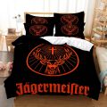 Cool Bull Head Duvet Cover Halloween Cross Bedding Set Microfiber Geometric Comforter Cover King Full For Kids Teen Adults Decor. 