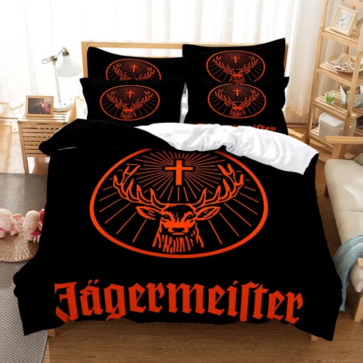 Cool%20Bull%20Head%20Duvet%20Cover%20Halloween%20Cross%20Bedding%20Set%20Microfiber%20Geometric%20Comforter%20Cover%20King%20Full%20For%20Kids%20Teen%20Adults%20Decor%20-%20Image%202