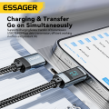 Essager PD 29W USB Type C Cable For iPhone 14 13 12 Pro Max Fast Charge Charger For MacBook IPad Lightning Digital Display Cable. 