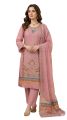 Readymade Georgette Embroidary Party Four Pice For Women. 
