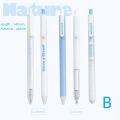 Panda Online Creative Press Neutral Pen INS Japanese Girls' High Beauty ST Quick Dry Brush Question Ball Pen Student Black Water Pen.