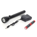 Strong Double Battery Led Torch Light - Rechargeable Flashlight With Long-Distance Beam For Various Uses. 
