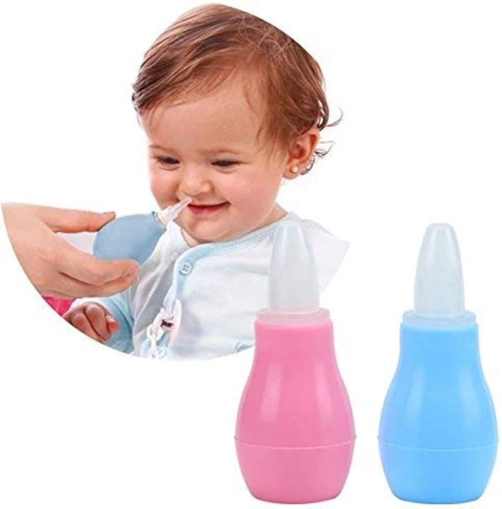 Baby Nose Cleaner Cleaner Nasal Vacuum Mucus Suction Aspirator Soft Tip Tools - 1ps