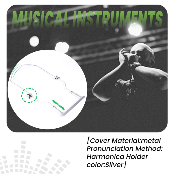Harmonica%20Neck%20Holder%2010%20Holes%20Blues%20Harp%20Mouth%20Organ%20Stand%20-Silver%20-%20Image%206
