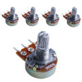 3Pcs- 3 Pin 50K Potentiometer Panel Mount 50K Ohm 1/2 Watt 3 Terminal Single Gang Linear Taper Rotary Potentiometer 50K Ohm Adjustable Variable Resistor Potentiometer Pot Electrical Circuitry & Parts. 