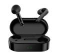 QCY T3 TWS Fingerprint Touch Wireless Headset Bluetooth V5.0 3D Stereo - Black. 