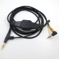 3.5mm for Boom Microphone V-MODA Computer Gaming Headset Cable To 3.5mm Headphone Skype PS4 Xbox One Phones. 