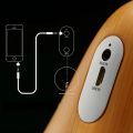MINI330 Retro Wooden Bluetooth Speakers Touch Operation Panel Small Desktop Subwoofer Home Hi-fi Stereo Sound Box Caixa De Som. 