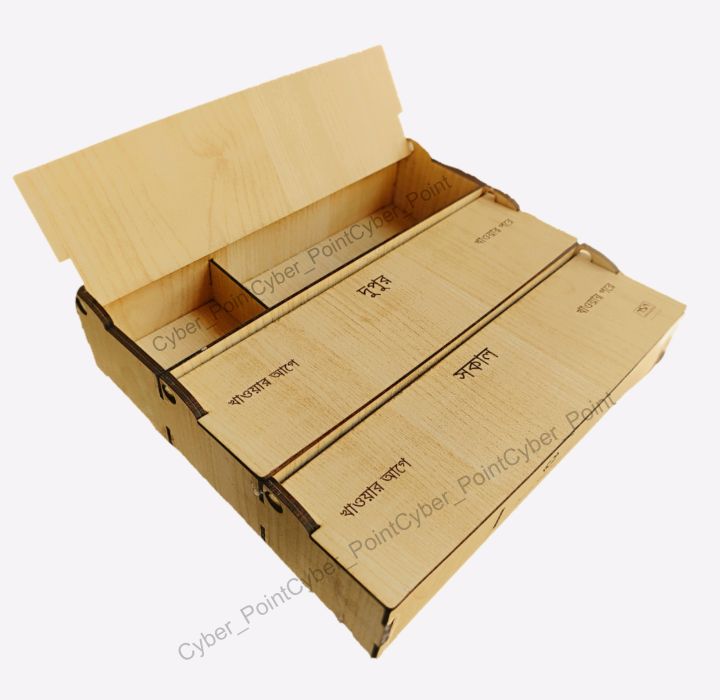 Small Size Medicine Organizer Local Economy Box