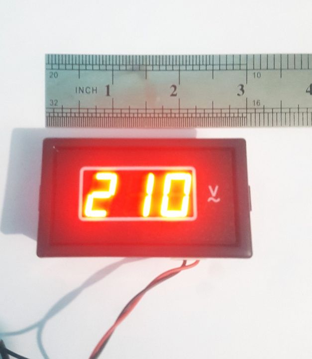 220 volt ac meter (Digital volt meter 220vac)