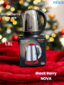 Electric Kettle Durable long Life Heavy Duty Electric Kettle Nova= 1.8 LTR (1 Years Warranty).
