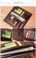 Jeep Chocolate High quality High Capacity Artificial Leather Long Wallet for Man.