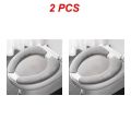 1~5PCS Pair Universal Adhesive Toilet Pad Flannel Toilet Seat Covers Reusable Toilet Seat Filling Washable Bathroom Mat Seat.