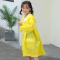 Cute Kids Raincoat Wateproof Children's Rain Poncho Rain Coat Jacket with Backpack Position. 