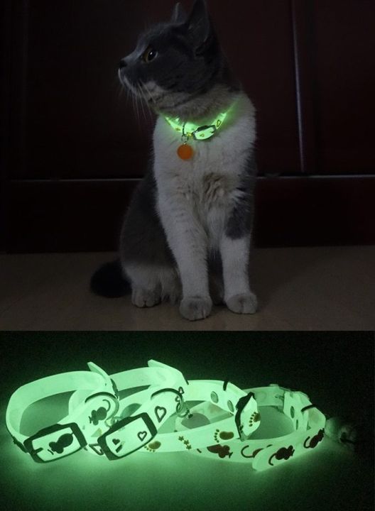 Cat%20Collar%20with%20Belll%20Night%20Glow%20Reflective%20Cats%20Collar%20Kitty%20Necklace%20Safety%20Kitten%20Neck%20Ring%20Breakaway%20Rubber%20-%20Cat%20Belt%20-%20Cat%20Belt%20-%20Image%202