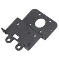 Extruder Support Plate, Corrosion Resistant Aluminum Alloy Easy To Install Strong Compatibility Replacement Good Strength Extruding Backplate for CR10 for MK8. 