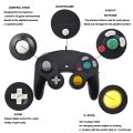 For Gamecube Controller USB Wired Handheld Joystick For Nintend For NGC GC Controle For MAC Computer PC Gamepad. 
