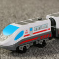 【Yurui】Electric Locomotive Toy Metal Speed Tram Simulation Toy.