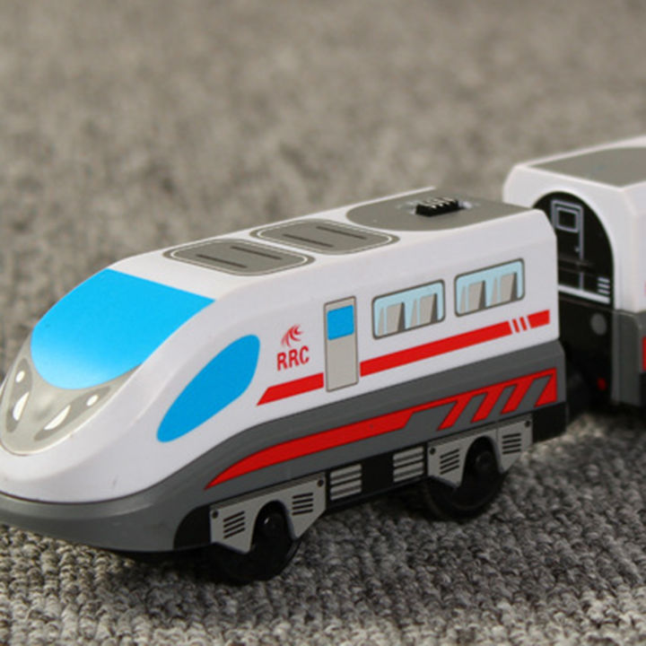 【Yurui】Electric Locomotive Toy Metal Speed Tram Simulation Toy