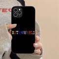 Travis Scott Huncho Jack ASTROWORLD TOUR Phone Case For Iphone 7 8 Plus X Xr Xs 11 12 13 14 Se2020 Mini Pro Max Mobile Iphones.