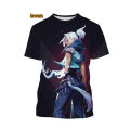 Summer New Game Valorant 3D Print T Shirt Men Women Casual Short Sleeve Cool T-shirt Valorant Harajuku Streetwear T Shirts Tees. 