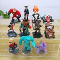 Disney Infinity Francesco Mater Lone Ranger Jack Sparrow Davy Jones Syndrome Dash Elastigirl Mr.Incredible Doll Model Toy Figure.