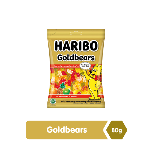 Haribo Goldbears Gummy Candy 80gm
