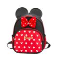 Disney Mickey Mouse School Bag for Girls Boys Cartoon Anime Minnie Bow Modeling Kindergarten Backpack Kids Cute Backpack. 