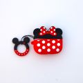 Only Cover Airpods Pro & Pro 2nd Gen Premium Earbuds Protective Cover Tom and Jerry, Super mario, Micky mouse, black dog airpod pro soft silicon case. 