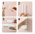Socket Holder Plug Fixer Wall-mounted Power Strip Holders Sticker Holder. 