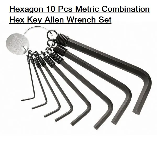 10Pcs%20SET%20Keyring%20With%20Hexagon%2010%20Pcs%20Metric%20Combination%20Hex%20Key%20Allen%20Wrench%20Set%201mm%20To%2010mm%20Keyring%20Hand%20Bicycle%20Repair%20Tools%20Sets%20-%20Image%205
