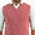 Masculine Sleeveless Sweater For Men. 