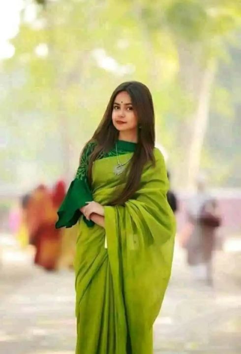 Trendy%20Collection%20with%20Elegant%20Style%20Flat%20Lime%20Colour%20Muslin%20Than%20Saree%20For%20Women%20-%20Sari%20-%20Sari%20-%20Sari%20-%20Image%203