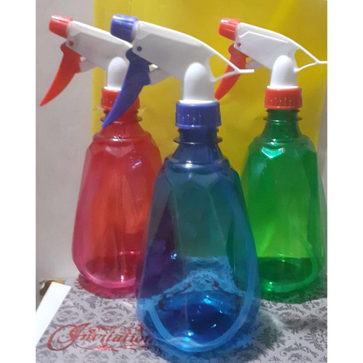 Spray Bottle-500 ml with Lock Nozzle Trigger or Sprayer-3 Pieces