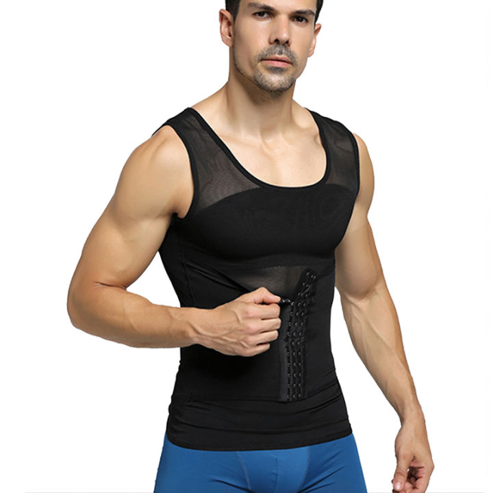 Mens%20Body%20Shaper%20Compression%20Vest%20Abdomen%20Shapewear%20Tummy%20Control%20Slimming%20Sheath%20Gynecomastia%20Shapers%20Waist%20Trainer%20Tank%20Tops%20-%20Image%207