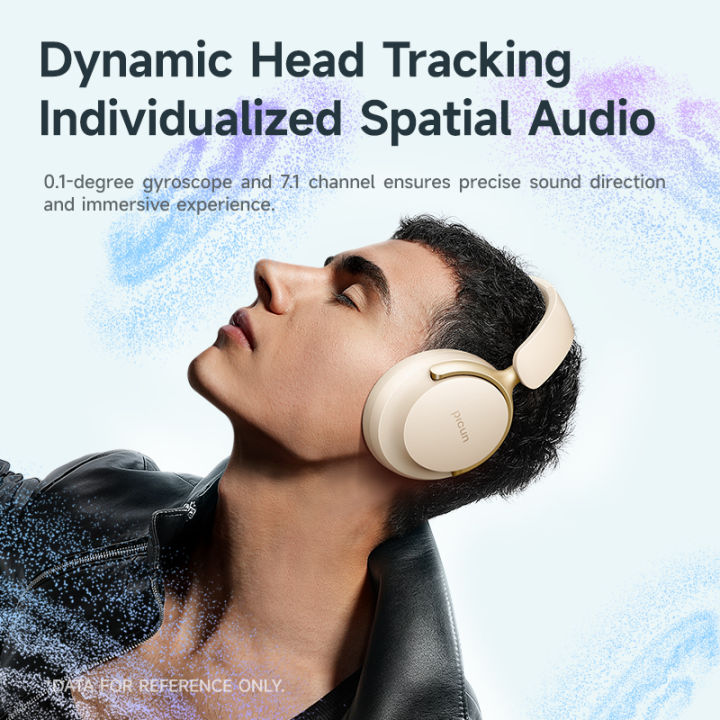 Picun%20NC60%20ANC%20Wireless%20Headphones%20Hybrid%20Active%20Noise%20Cancellation%20Headset%20Bluetooth%205.4%20Hi-Res%20Audio%20Earphones%20130H%20Playtime%20-%20Image%202