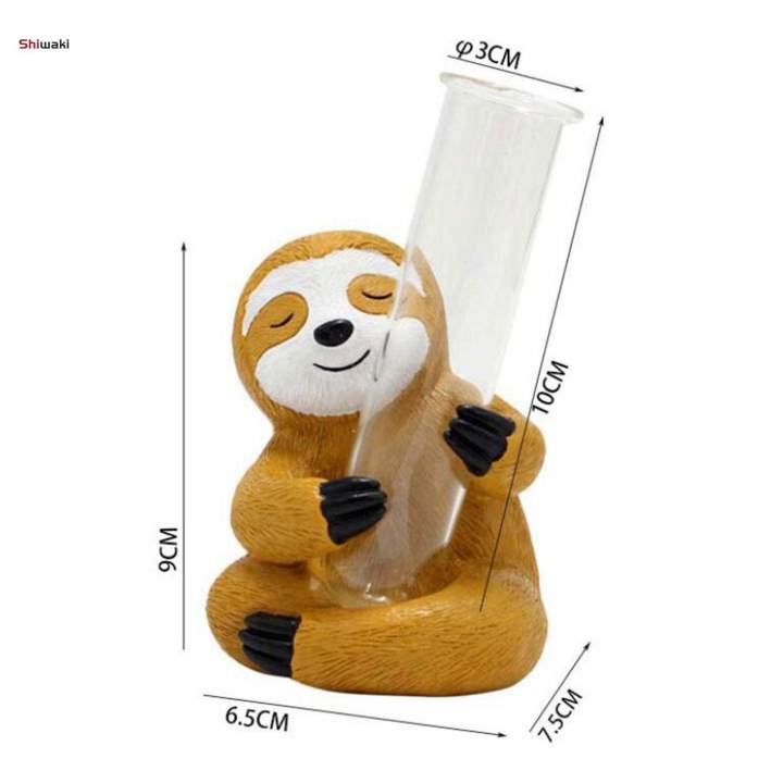 Sloth%20Statue%20Home%20Decor%20Flower%20Test%20Tube%20Vase%20Lightweight%20Creative%20Modern%20Resin%20Figurine%20for%20Housewarming%20Drawing%20Room%20Home%20Decorations%20-%20Image%209