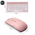 2.4G Wireless Keyboard and Mouse Protable Mini Keyboard Mouse Combo Set For Notebook Laptop Mac Desktop PC Computer Smart TV PS4. 