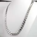18K White Plated Chain 24 Inch - Necklace S.