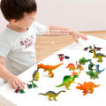 Realistic Simulation  Dinosaur  Model  Toy  Set Multiple Shapes Funny Cognition Educational Toys Holiday Birthday Gifts For ldren - toys for boys. 