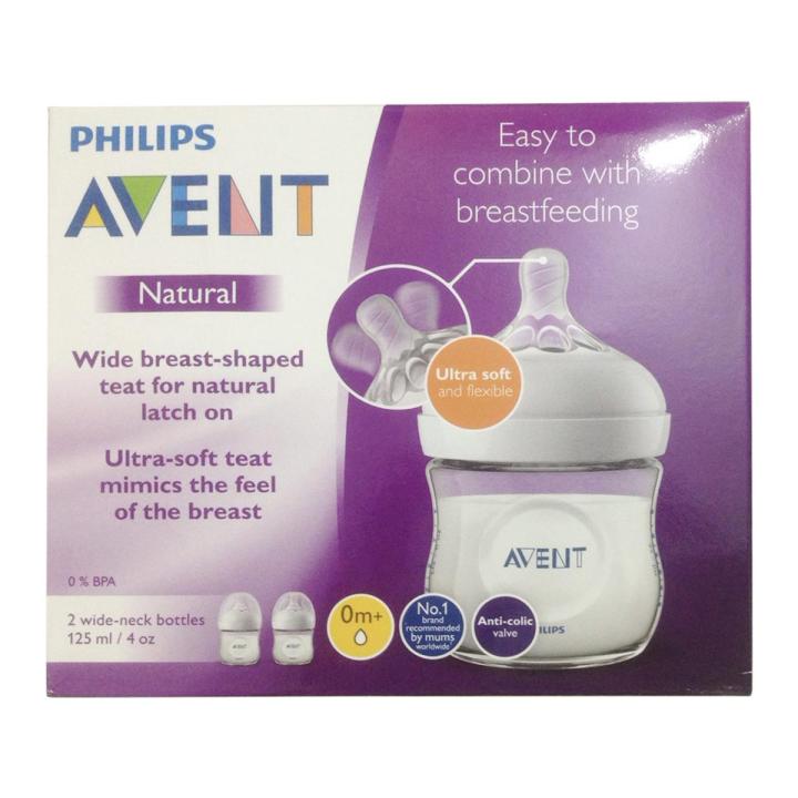 Philips Avent Natural Bottle for newborn 125ml 1pc (Indonesia)