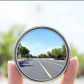 2Pcs Suction Cup Car Blind Spot Rear View Mirror Adjustable 360 Degree Wide Angle Small Round Mirror Waterproof Car Reverse Auxiliary Rearview Convex Mirror. 